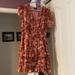 NWT!Simply Vera Wang floral dress size S